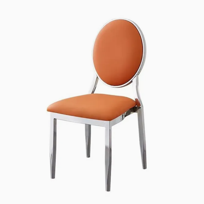 Popular Dining Chair Metal Banquet Chair For Events high quality